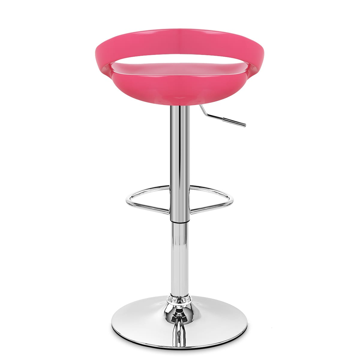 Crescent Bar Stool Pink