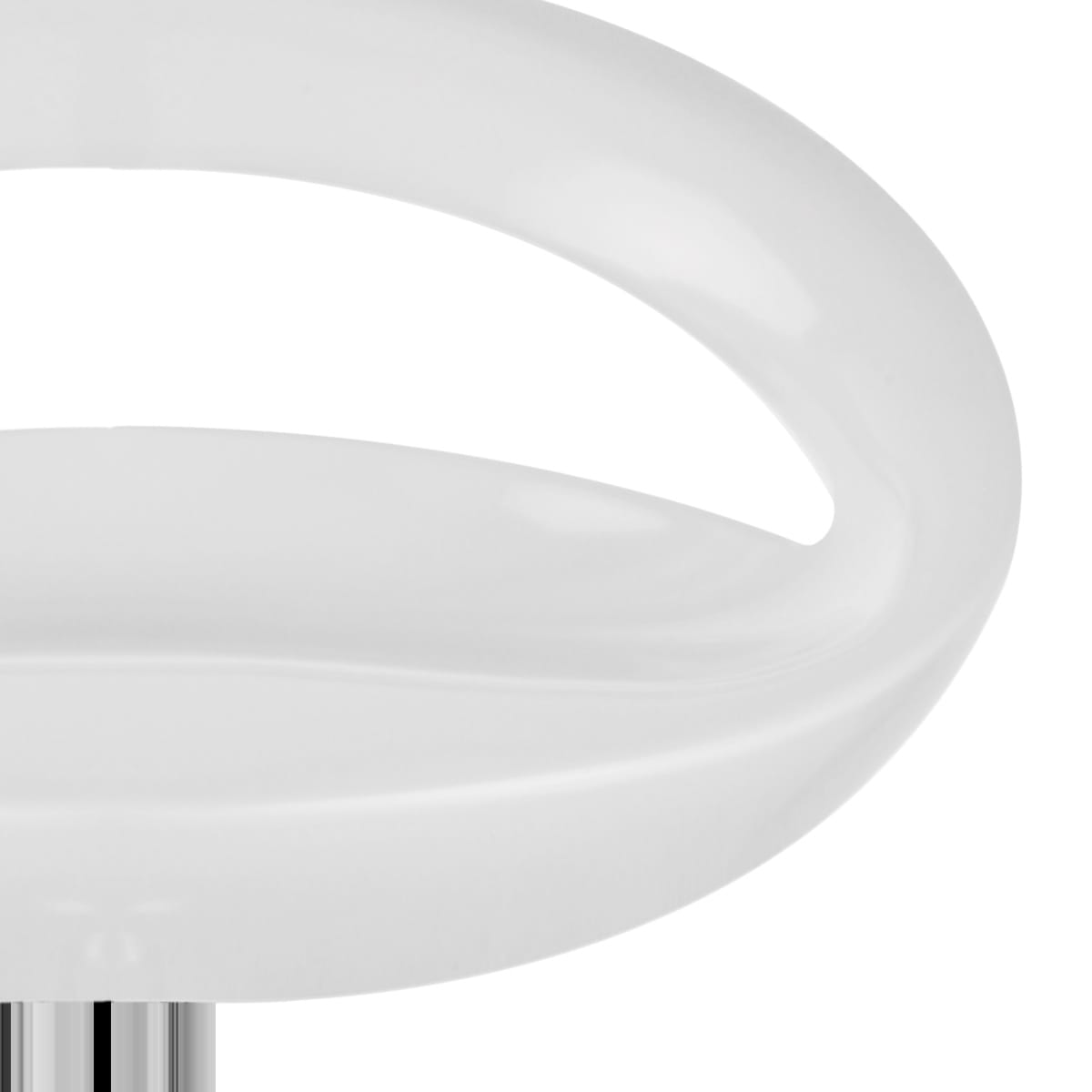 Crescent Bar Stool White