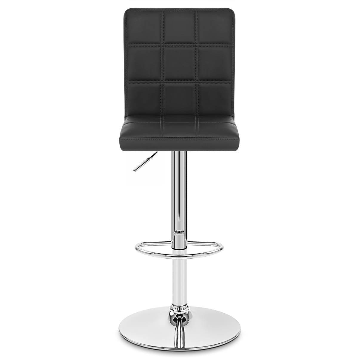 Criss Cross Bar Stool Black