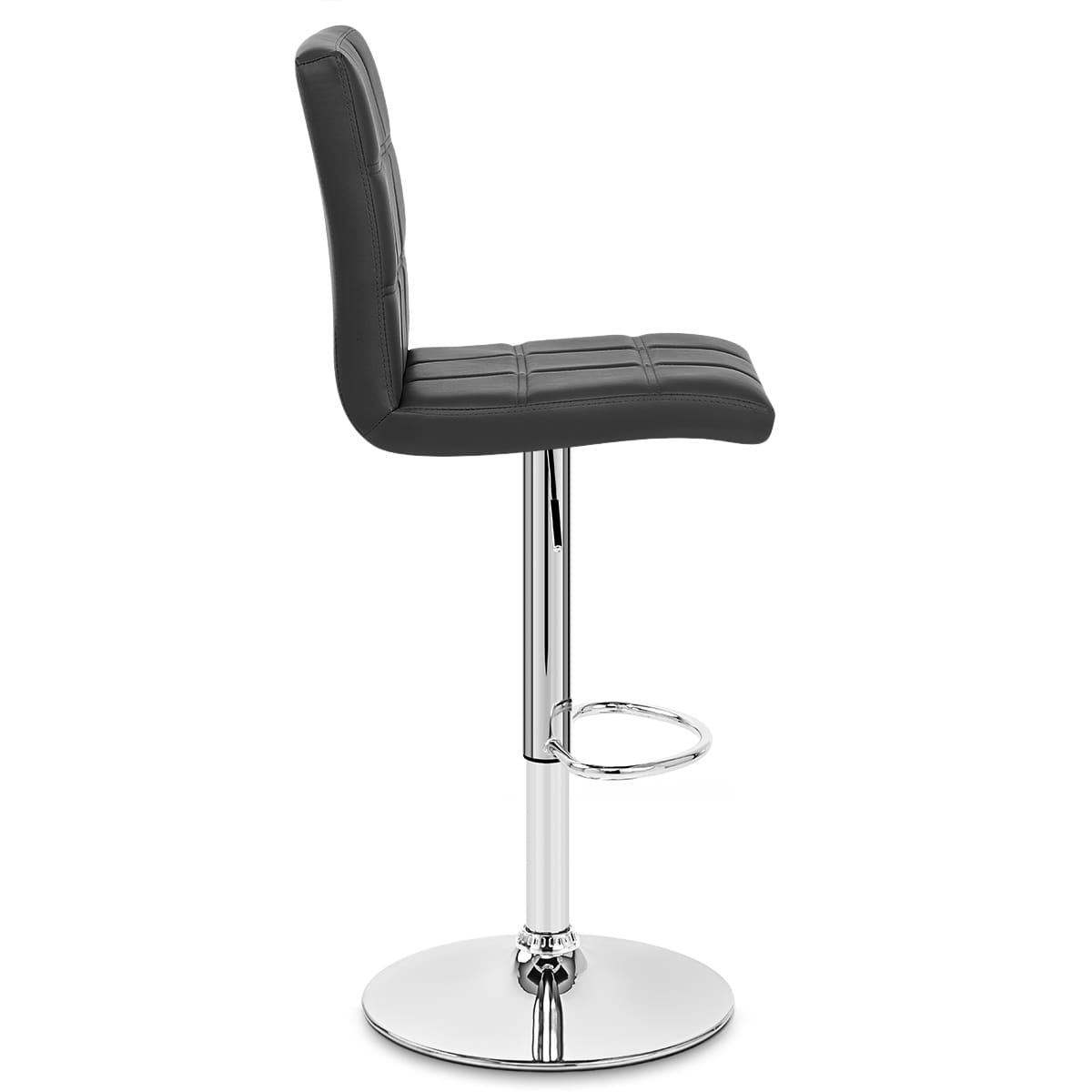 Criss Cross Bar Stool Black