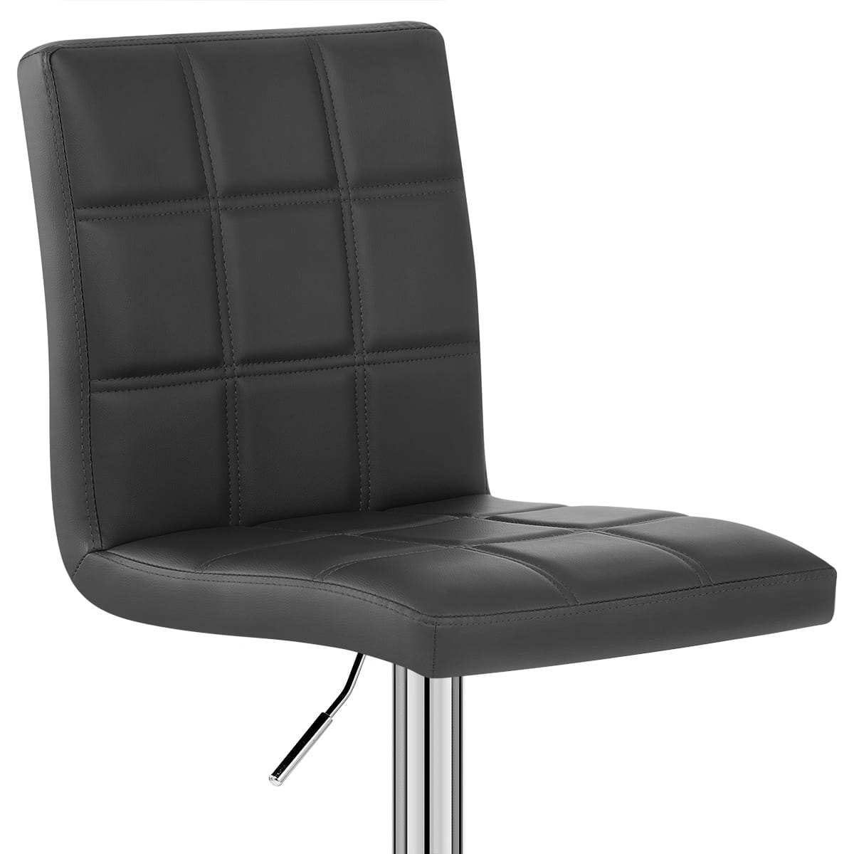 Criss Cross Bar Stool Black