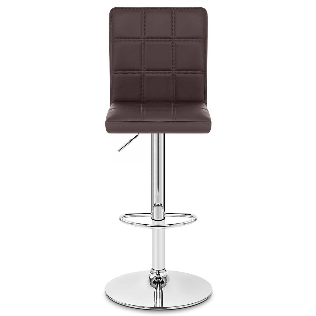 Criss Cross Bar Stool Brown