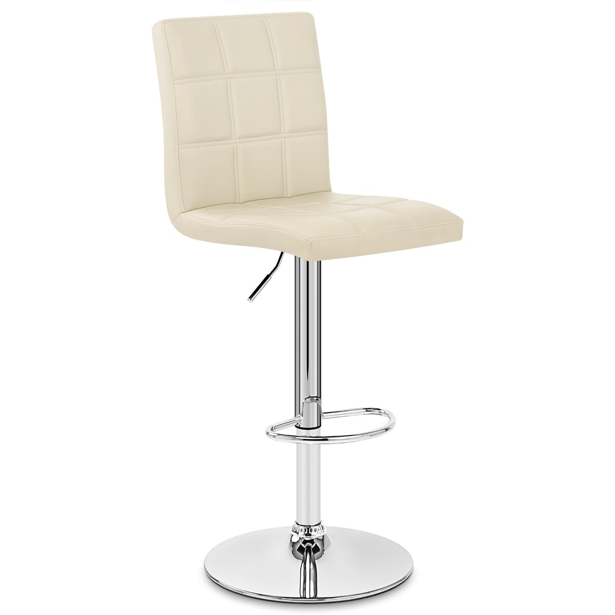 Criss Cross Bar Stool Cream