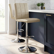 Criss Cross Bar Stool Cream