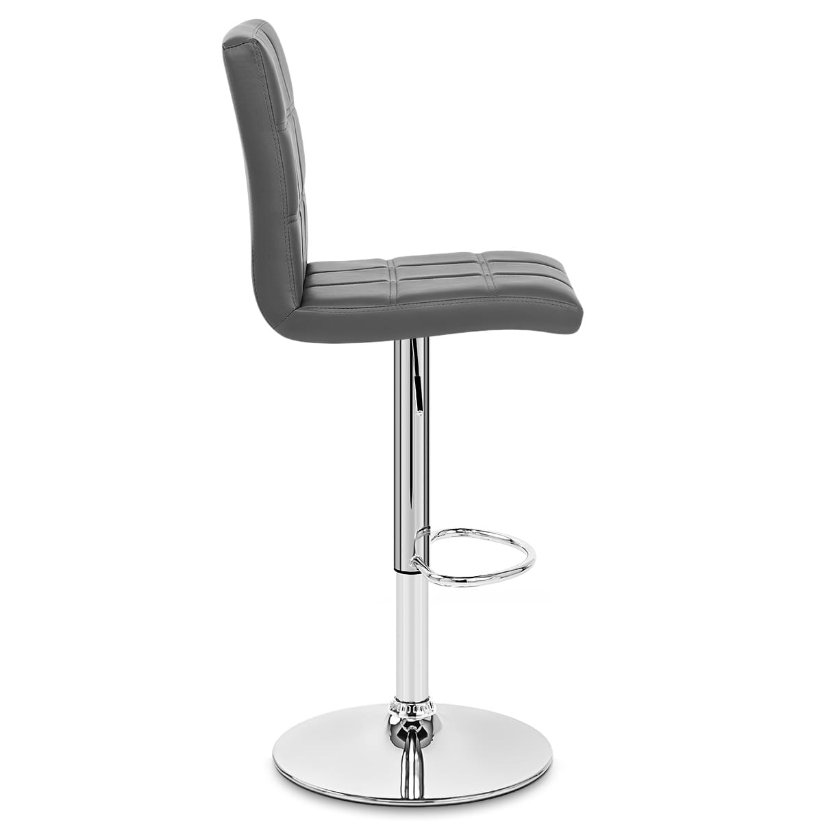 Criss Cross Bar Stool Grey