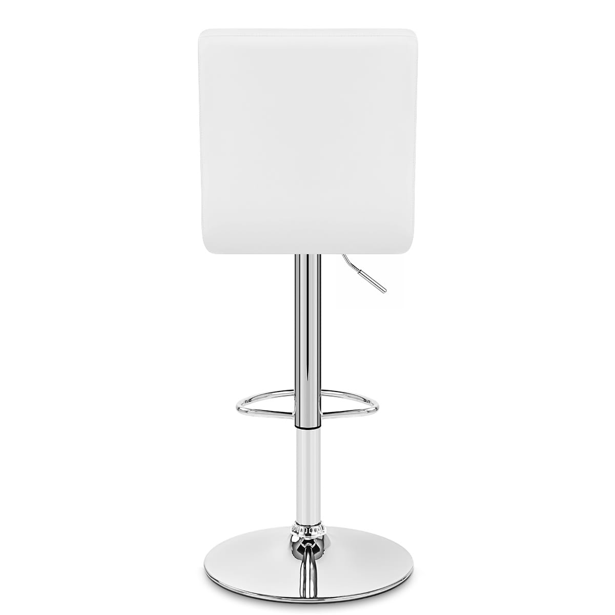 Criss Cross Bar Stool White