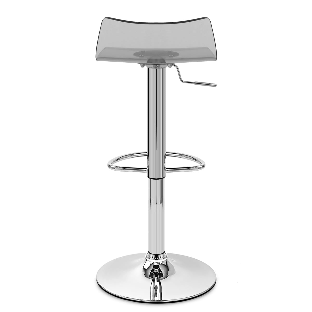 Crystal Bar Stool Smoked