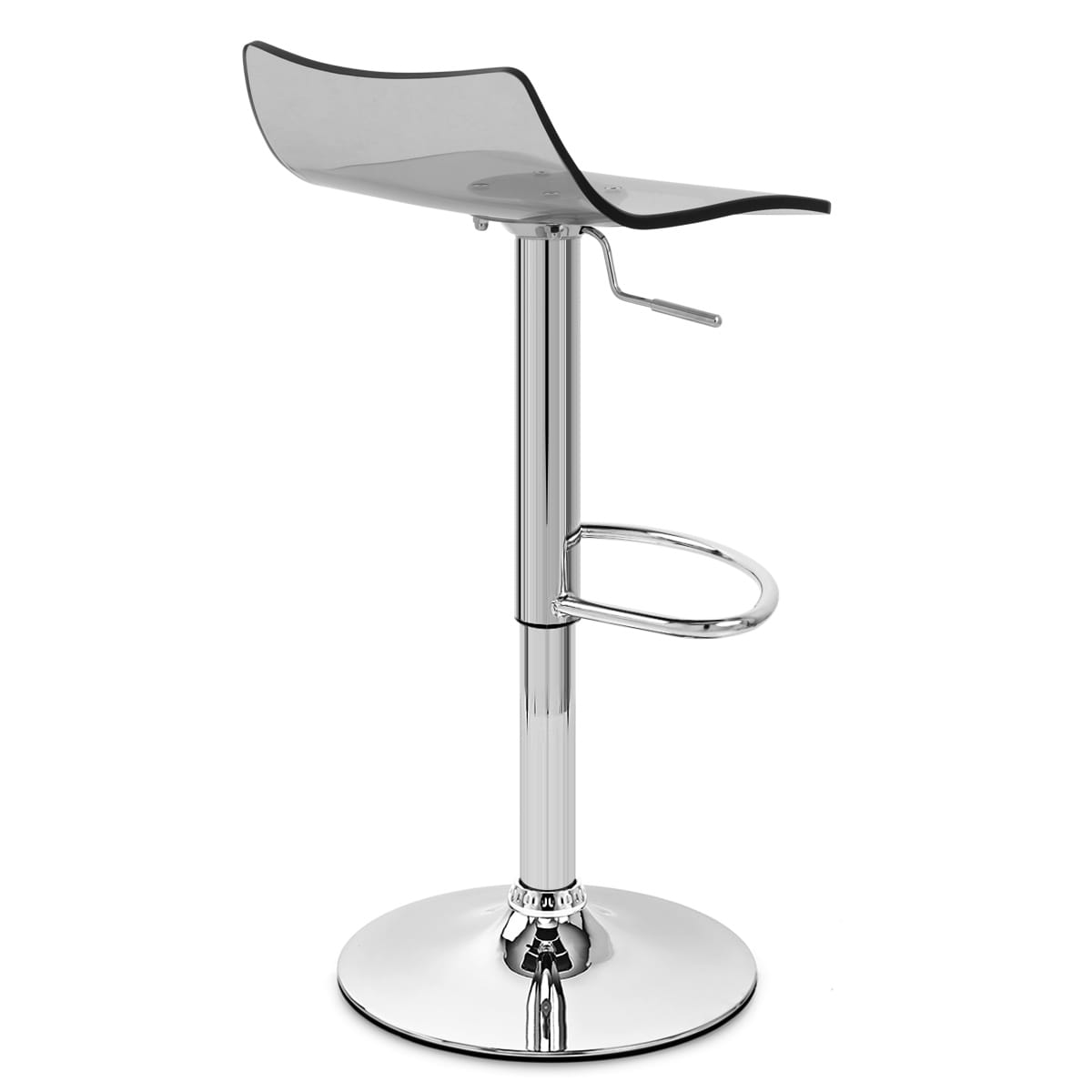 Crystal Bar Stool Smoked