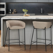 Cub Bar Stool Antique Taupe