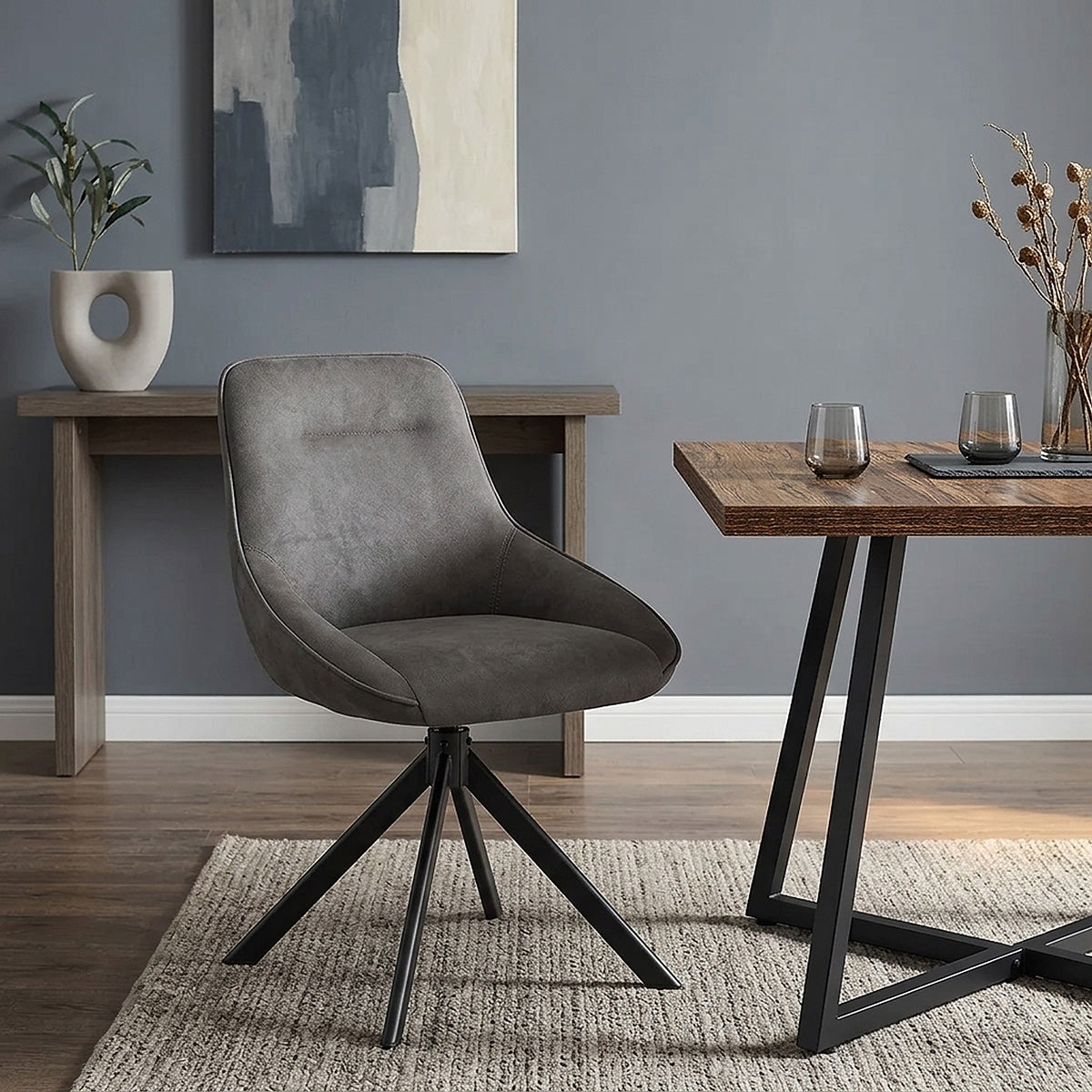 Dante Dining Chair Charcoal