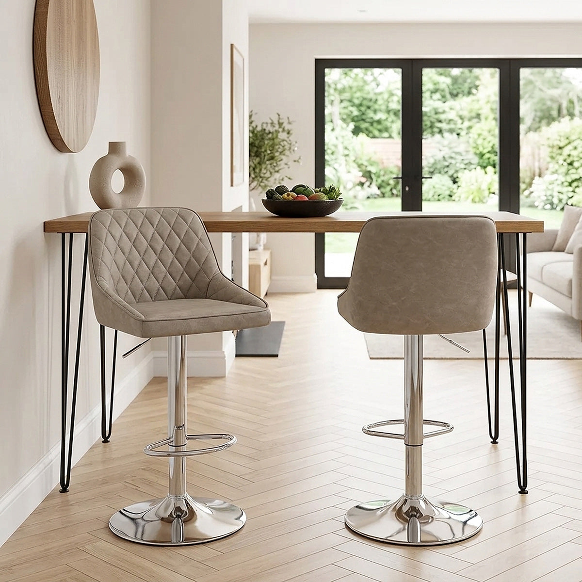 Darwin Bar Stool Beige