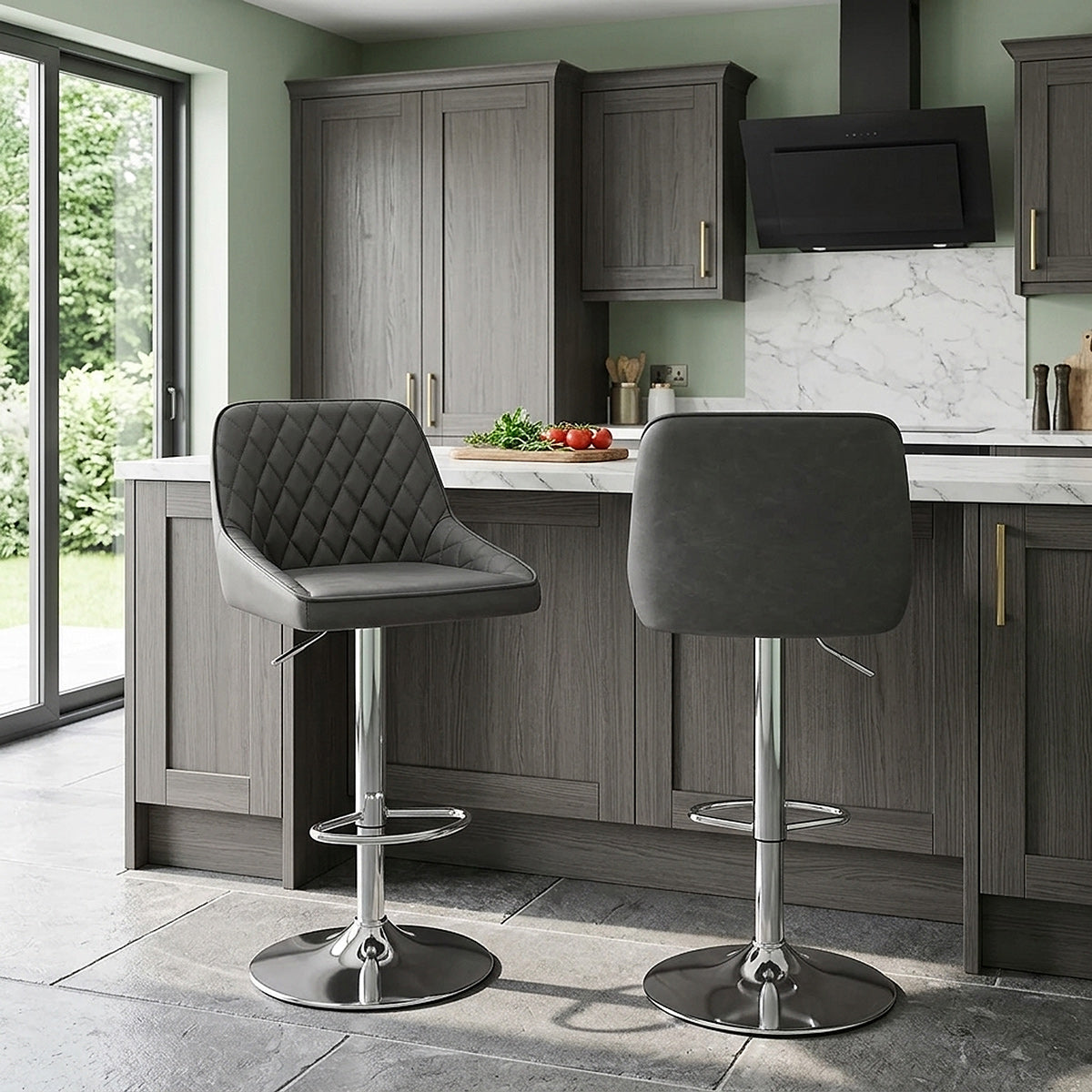 Darwin Bar Stool Charcoal