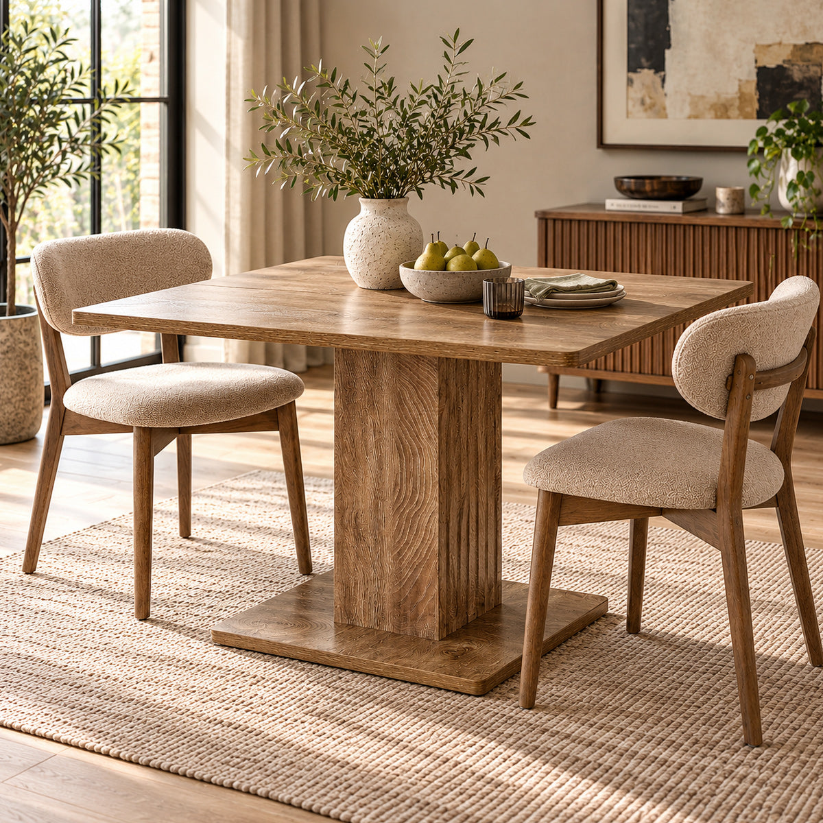 Derwent 90cm Dining Table Oak
