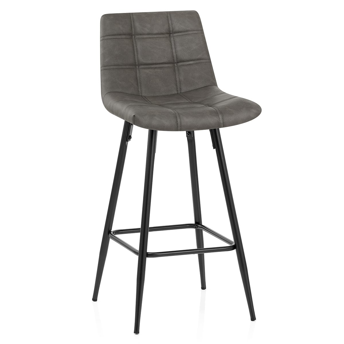 Destiny Bar Stool Antique Dark Grey