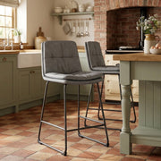 Devine Bar Stool Grey