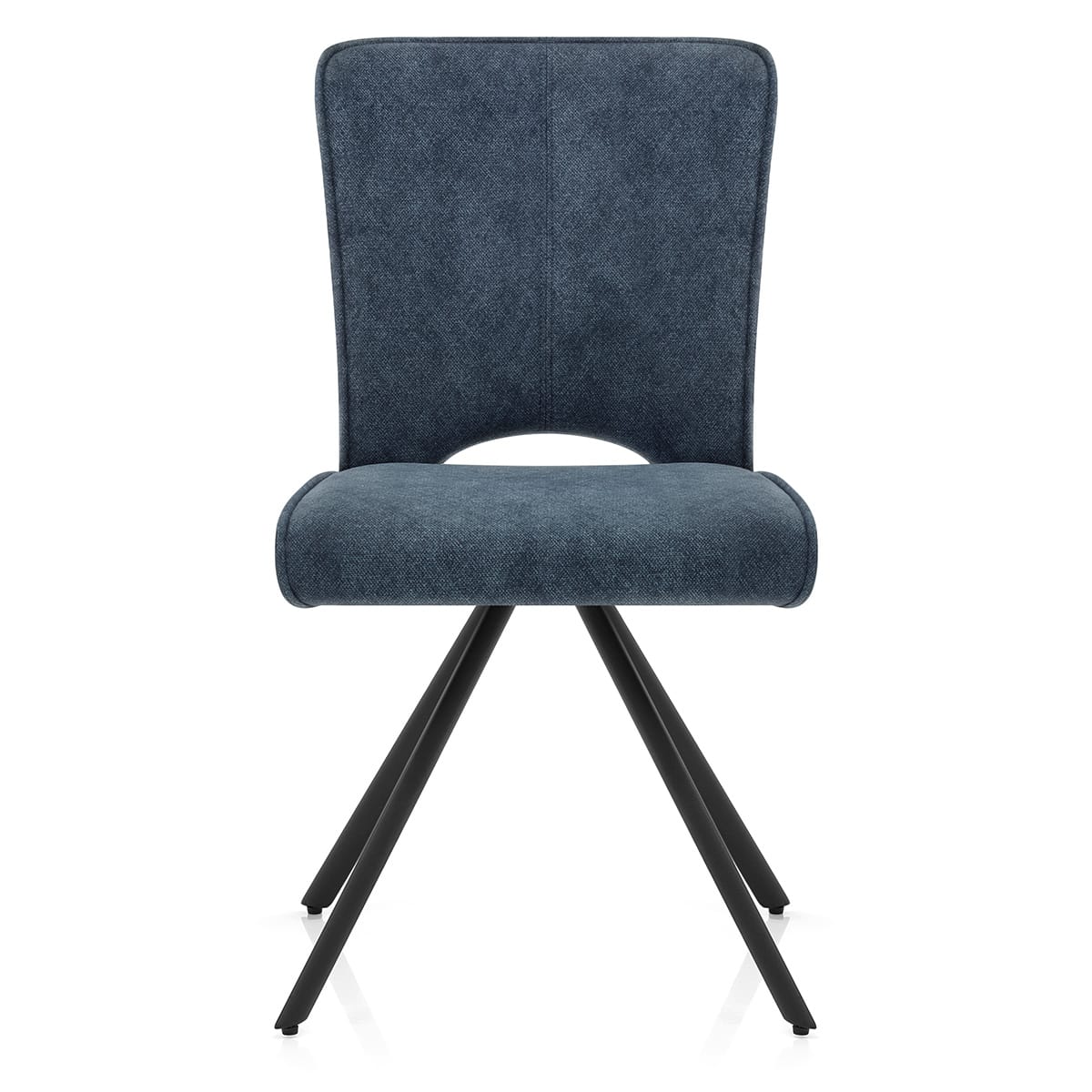 Dexter Dining Chair Blue Fabric