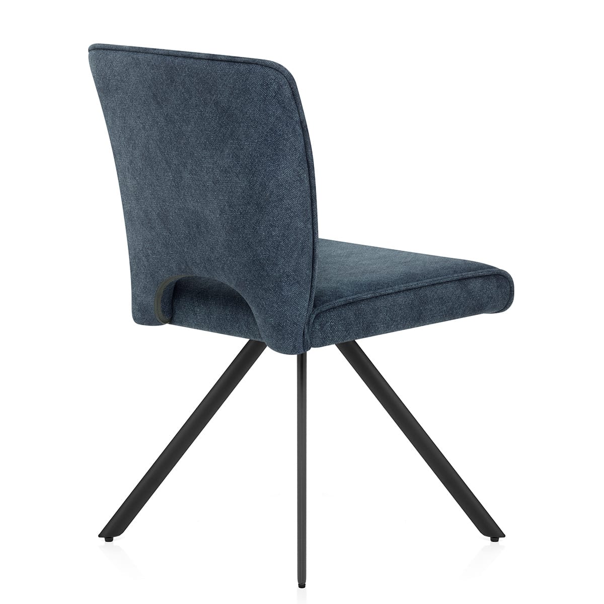 Dexter Dining Chair Blue Fabric