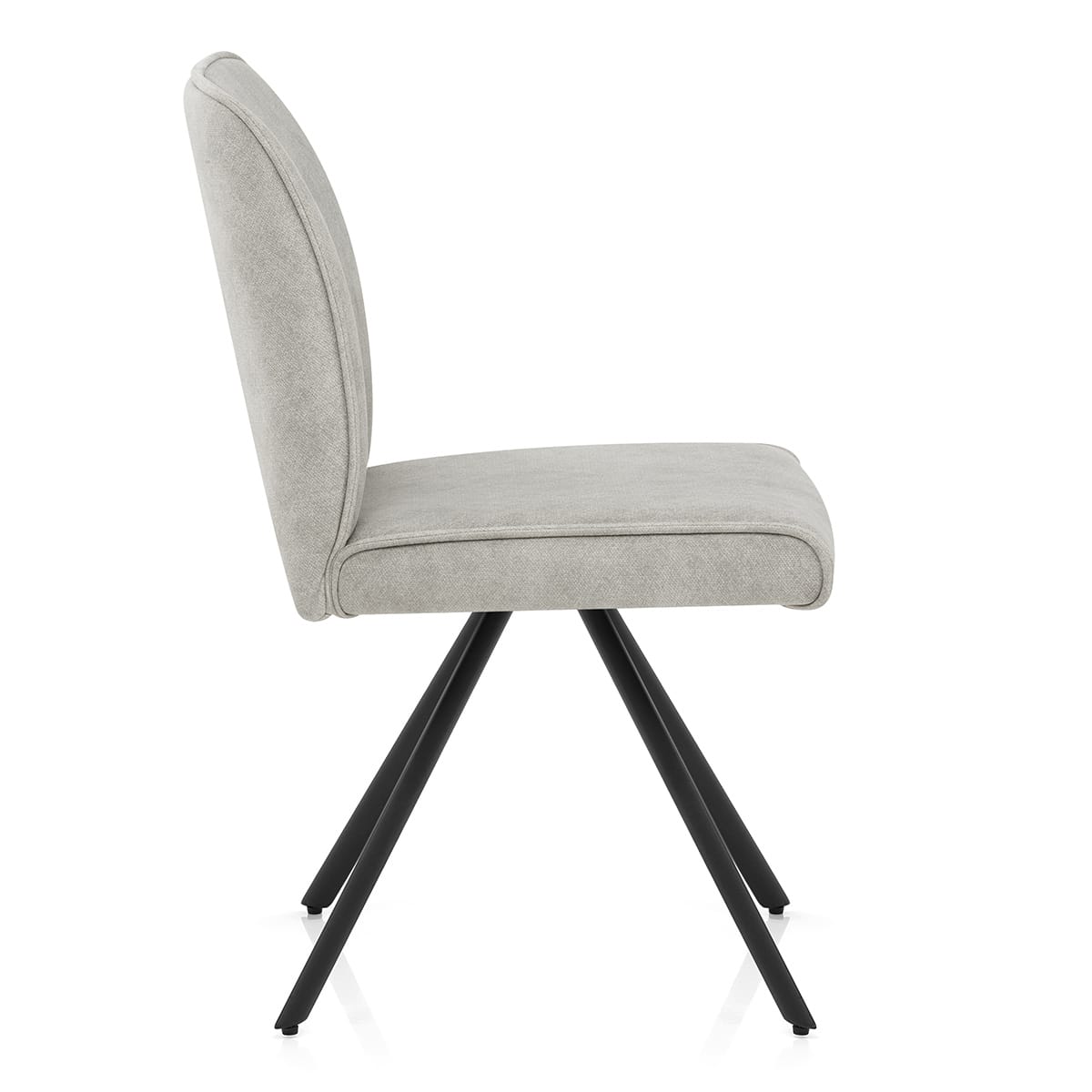 Dexter Dining Chair Light Grey Fabric