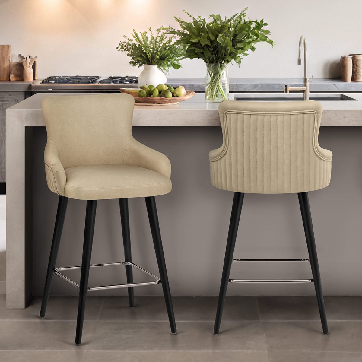 Diablo Bar Stool Beige