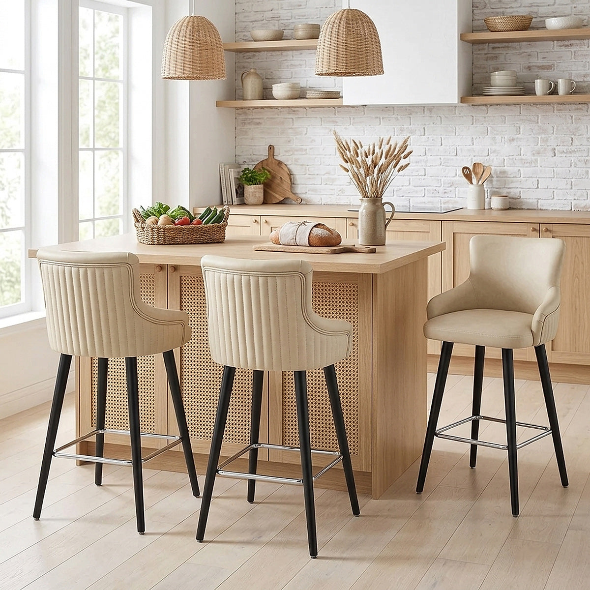 Diablo Bar Stool Beige
