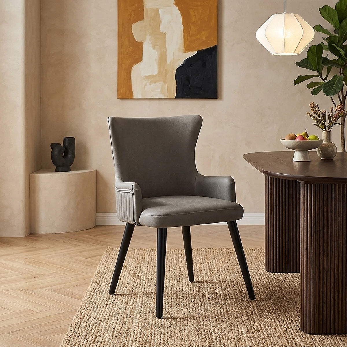 Diablo Dining Chair Grey