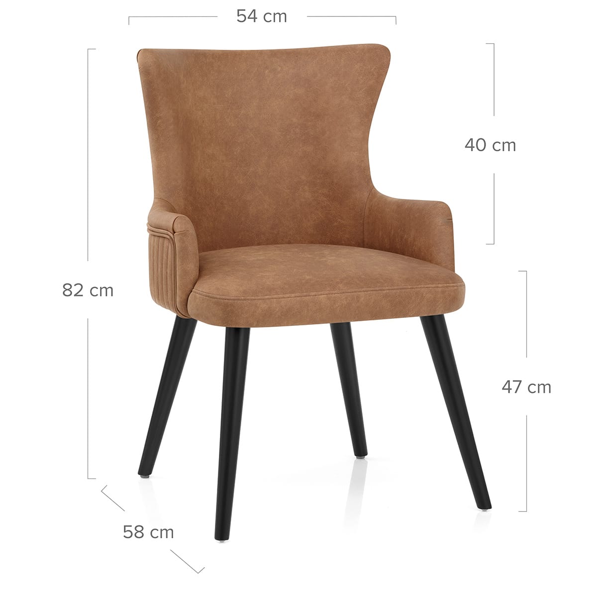 Diablo Dining Chair Tan