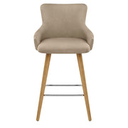 Diablo Oak Bar Stool Brown
