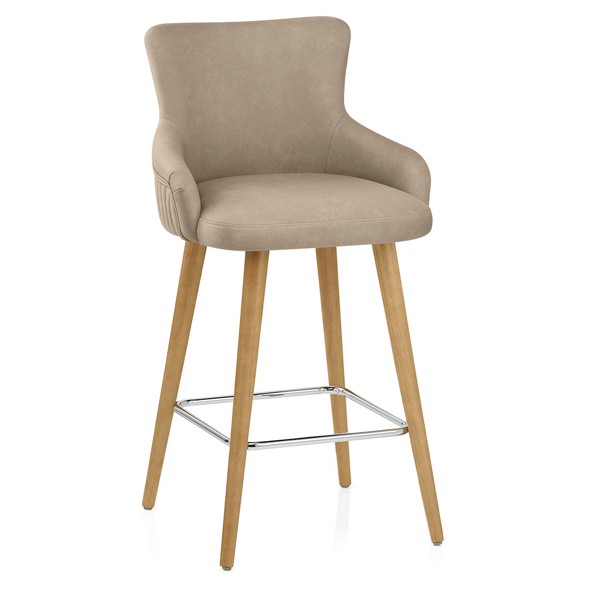 Diablo Oak Bar Stool Brown