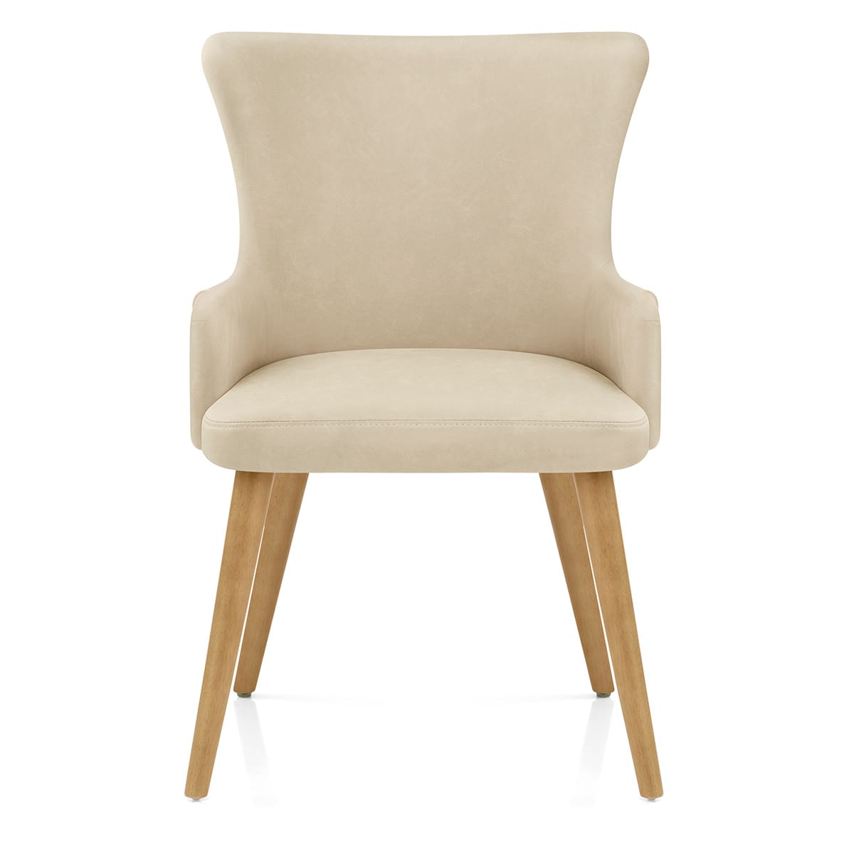 Diablo Oak Dining Chair Beige