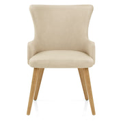 Diablo Oak Dining Chair Beige