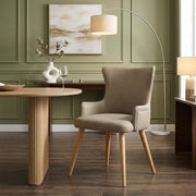 Diablo Oak Dining Chair Brown