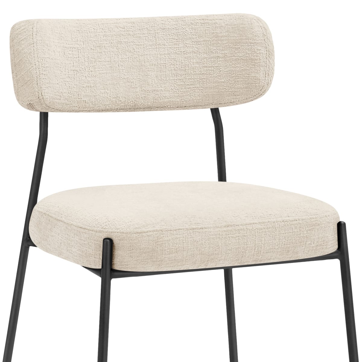 Diana Chair Cream Fabric