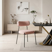 Diana Chair Pink Fabric