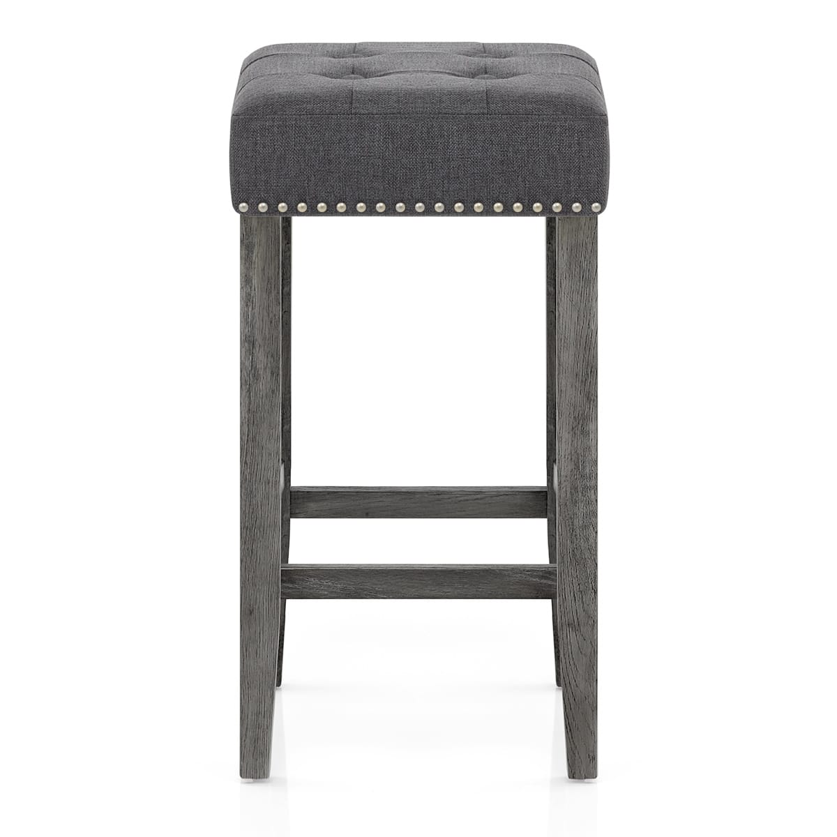 Dove Bar Stool Charcoal Fabric