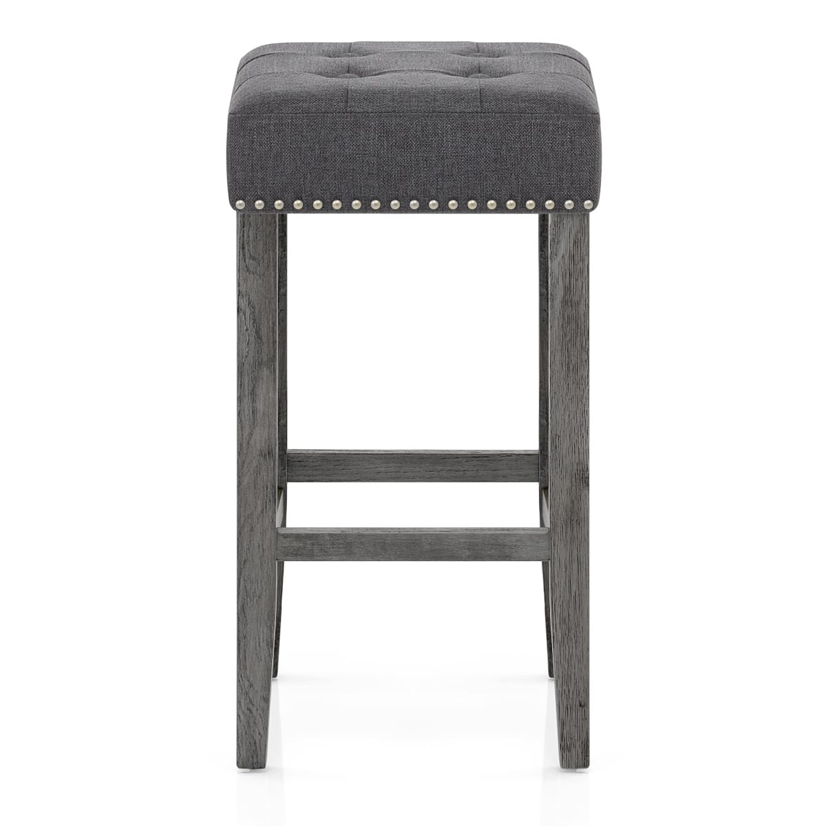 Dove Bar Stool Charcoal Fabric