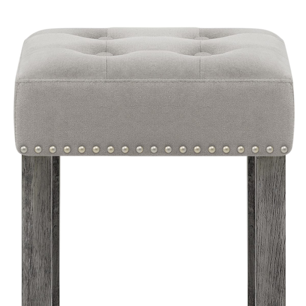 Dove Bar Stool Grey Velvet