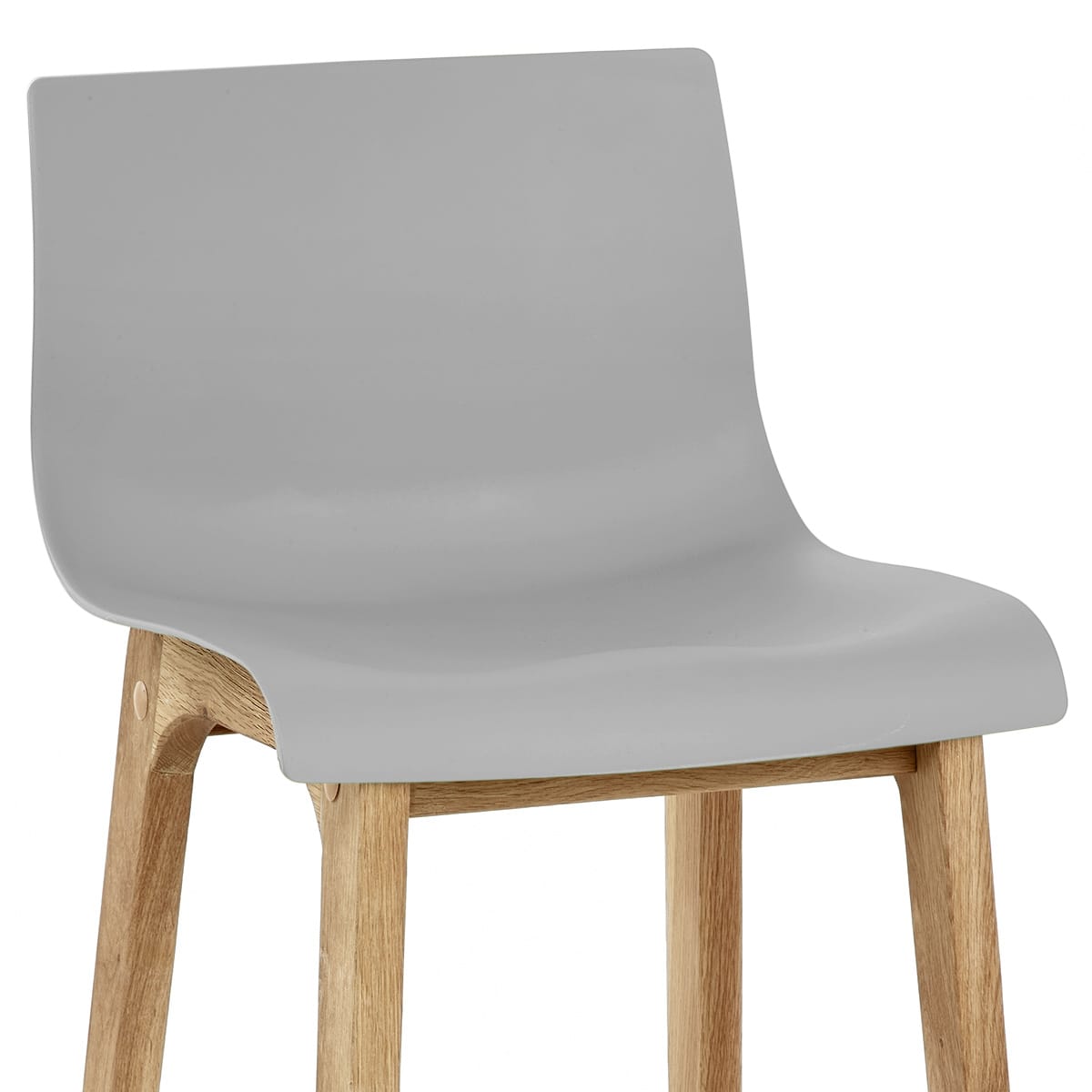 Drift Oak & Light Grey Bar Stool