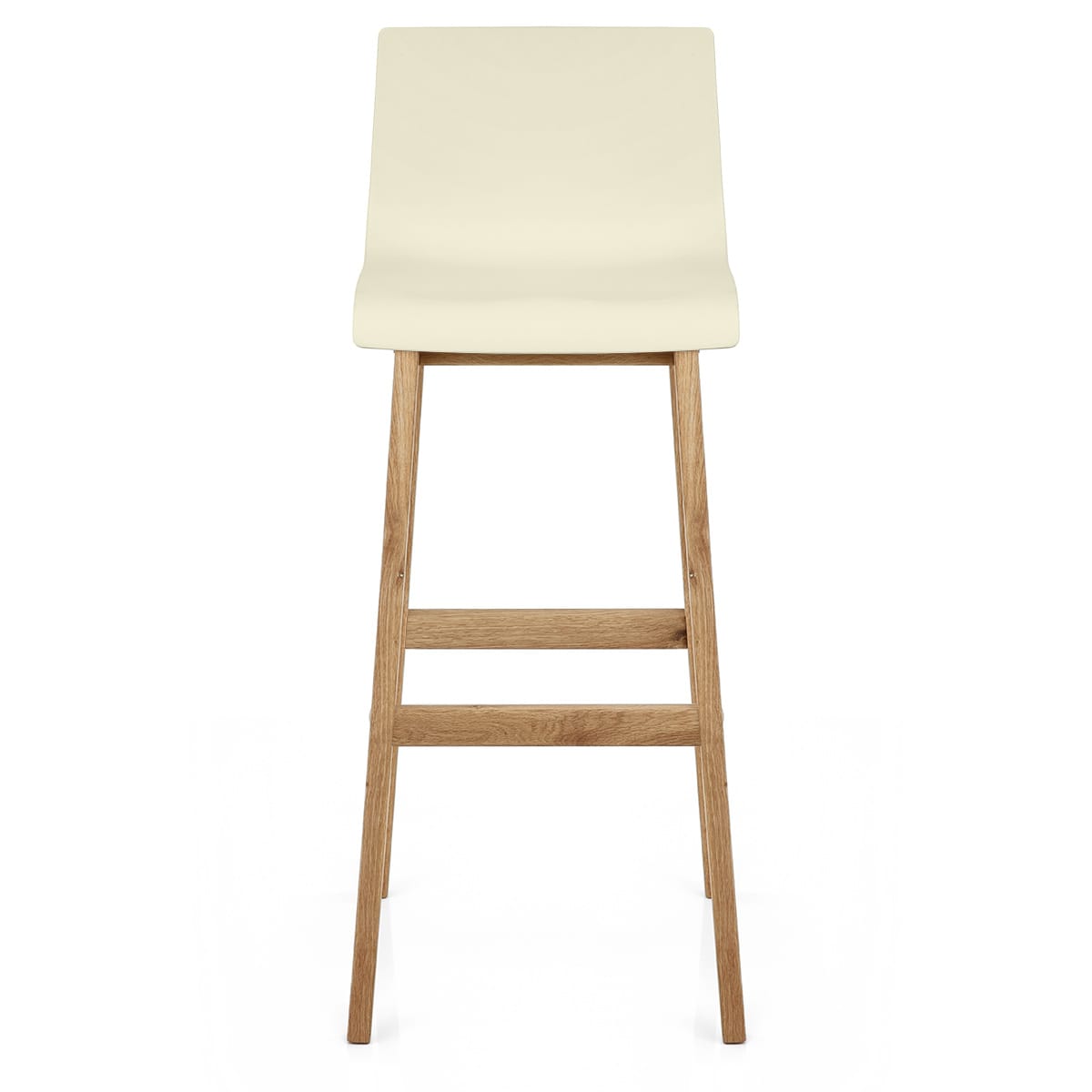 Drift Oak & Cream Bar Stool