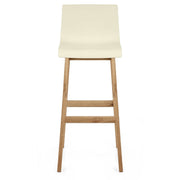 Drift Oak & Cream Bar Stool