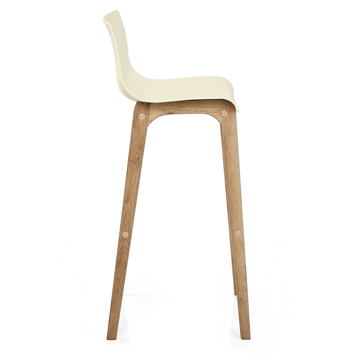 Drift Oak & Cream Bar Stool