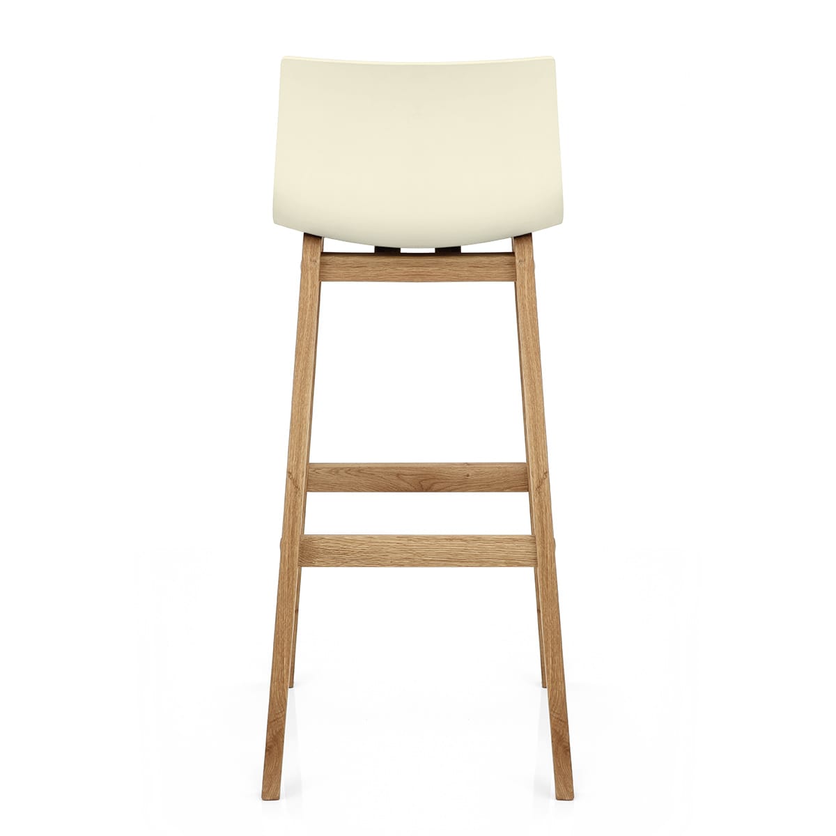 Drift Oak & Cream Bar Stool