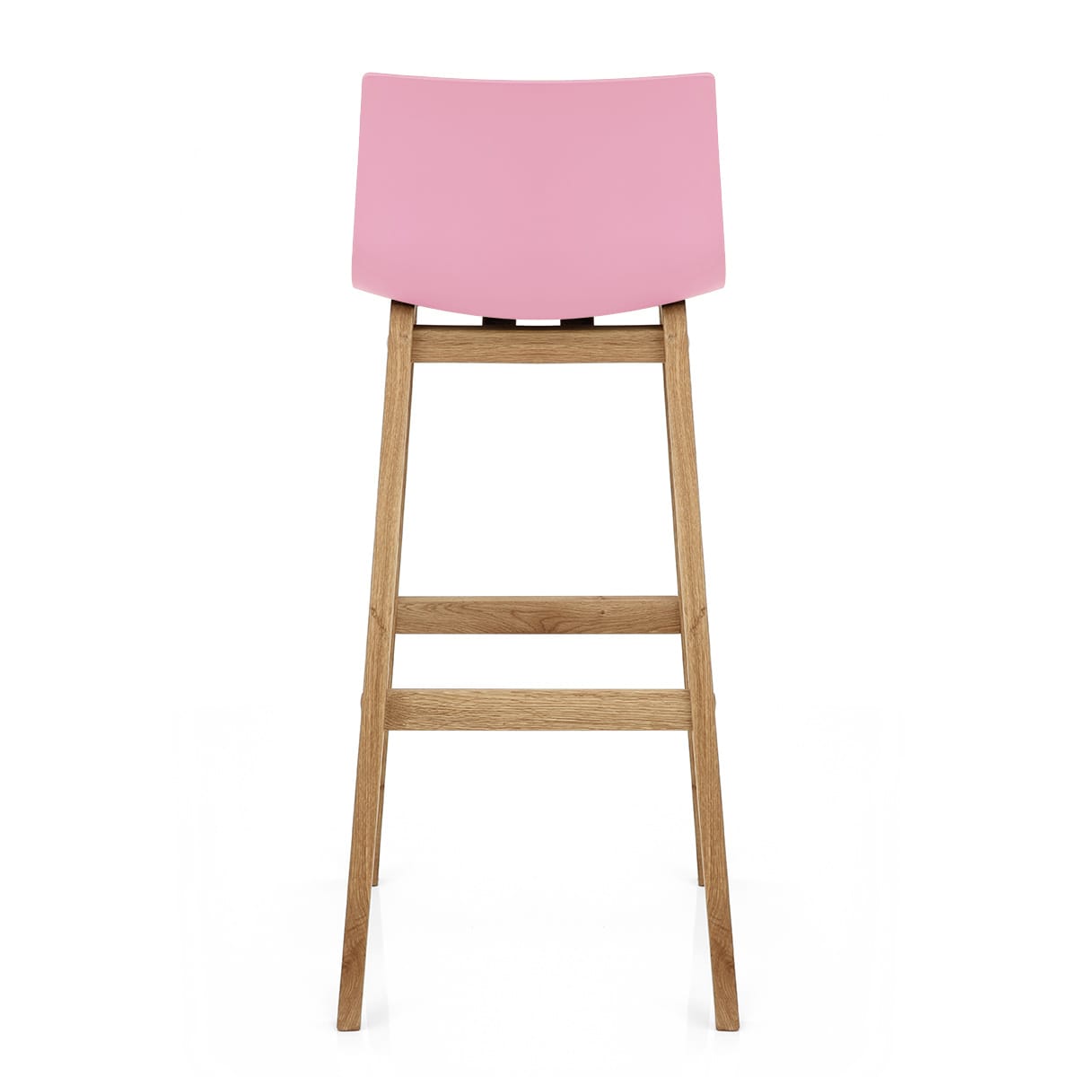 Drift Oak & Pink Bar Stool
