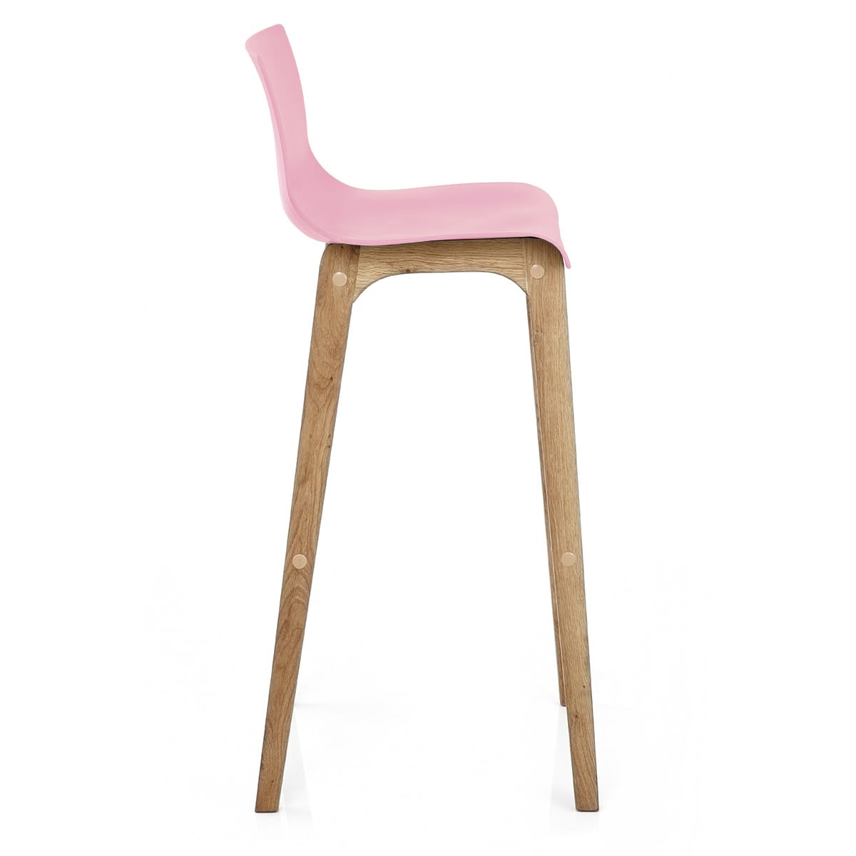Drift Oak & Pink Bar Stool