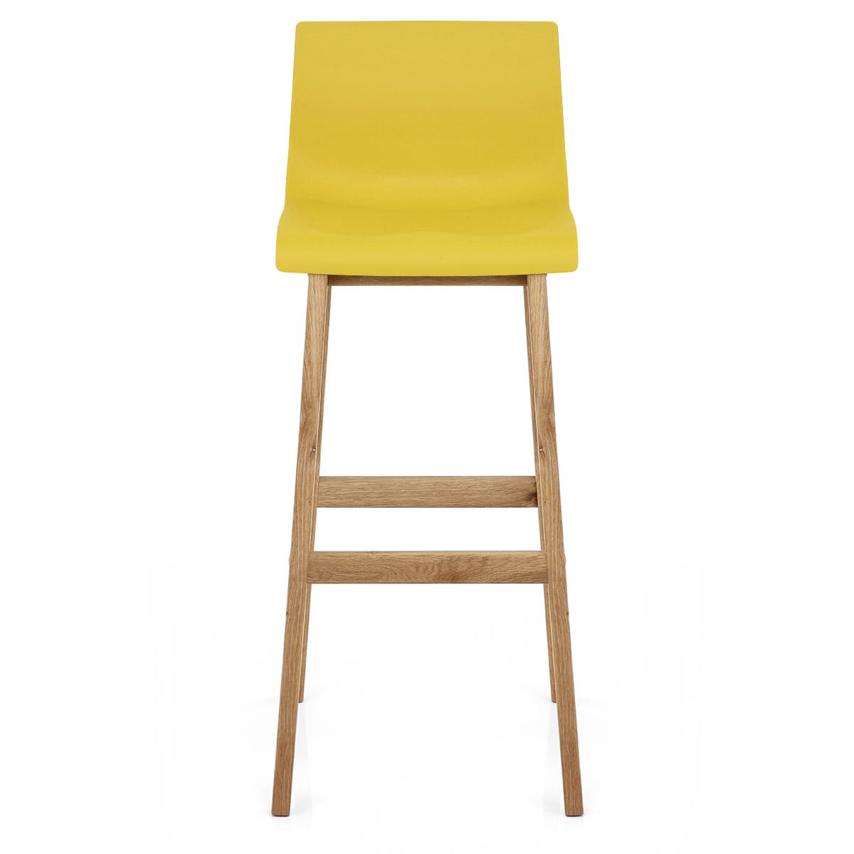 Drift Oak & Yellow Bar Stool