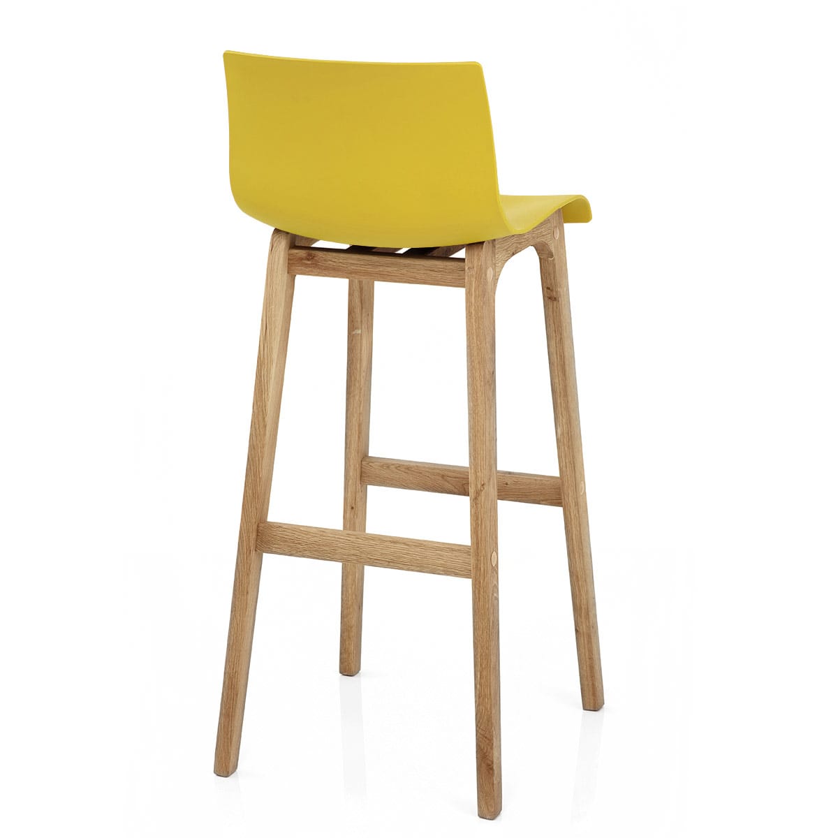 Drift Oak & Yellow Bar Stool