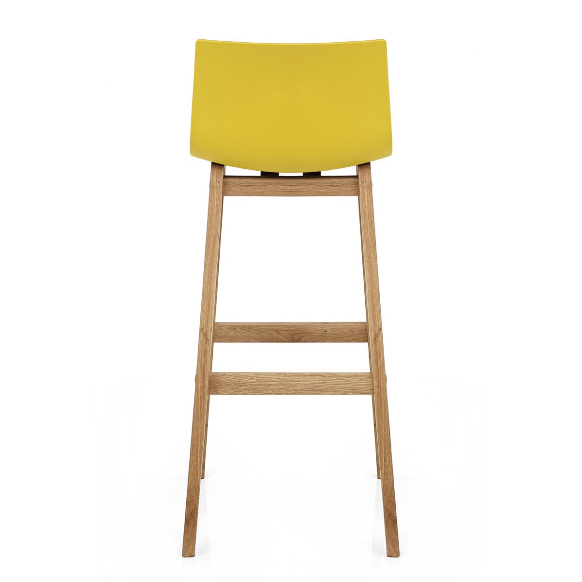 Drift Oak & Yellow Bar Stool