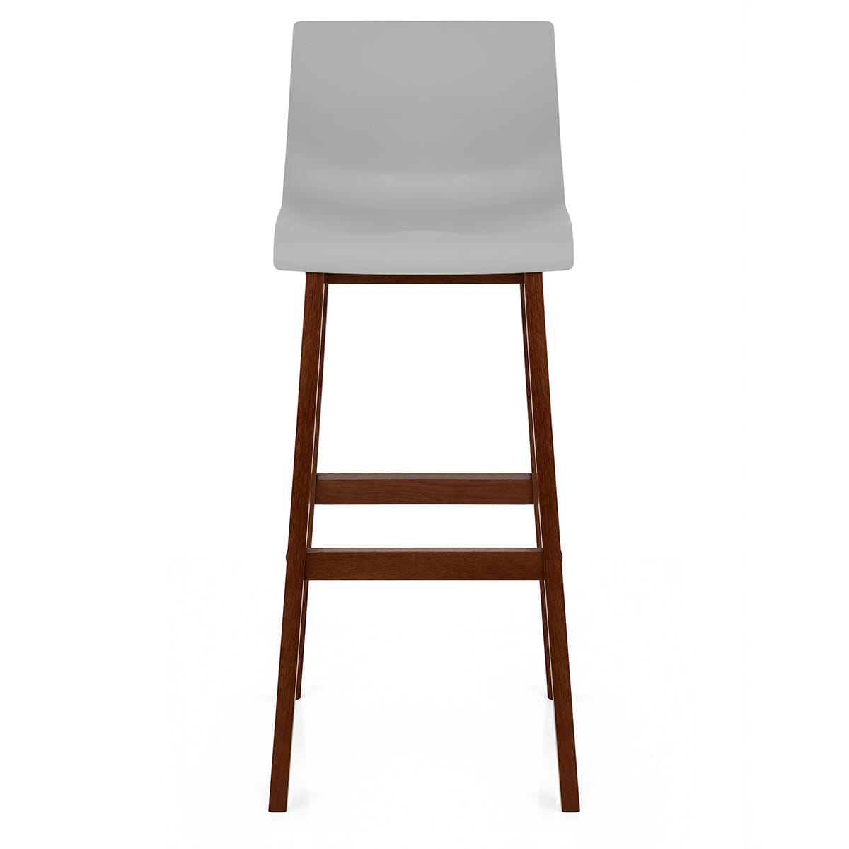 Drift Walnut & Grey Bar Stool