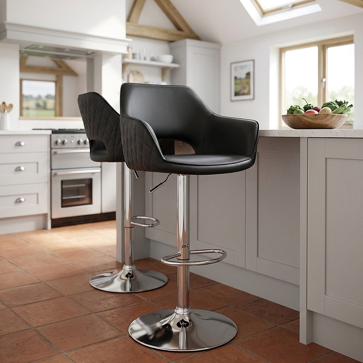 Dune Bar Stool Black