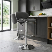 Duo Bar Stool Grey