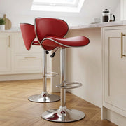 Duo Bar Stool Red